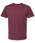 Next Level 6210 CVC T-Shirt - Heather Maroon - flat front