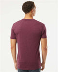 Next Level 6210 CVC T-Shirt - Heather Maroon - model back