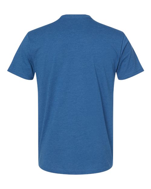 Next Level 6210 CVC T-Shirt - Heather Cool Blue - back