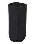 Liberty Bags FT007SC 12 oz. Neoprene Slim Can and Bottle Holder - Black - side