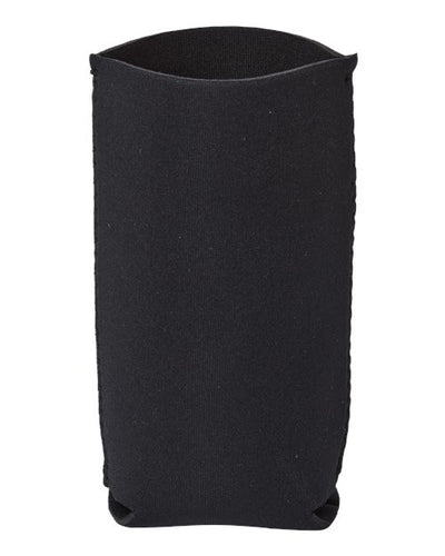 Liberty Bags FT007SC 12 oz. Neoprene Slim Can and Bottle Holder - Black - front