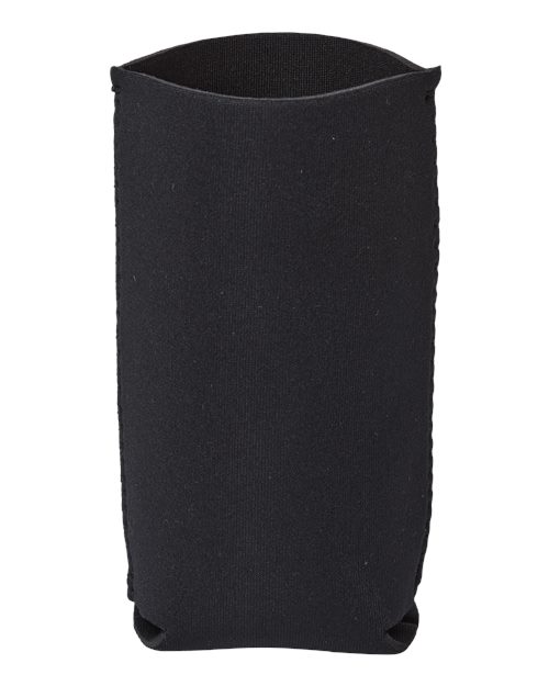 Liberty Bags FT007SC 12 oz. Neoprene Slim Can and Bottle Holder - Black - front