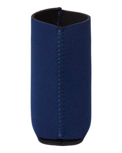 Liberty Bags FT007SC 12 oz. Neoprene Slim Can and Bottle Holder - Navy - side