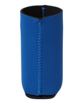 Liberty Bags FT007SC 12 oz. Neoprene Slim Can and Bottle Holder - Royal - side