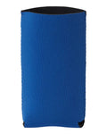 Liberty Bags FT007SC 12 oz. Neoprene Slim Can and Bottle Holder - Royal - front