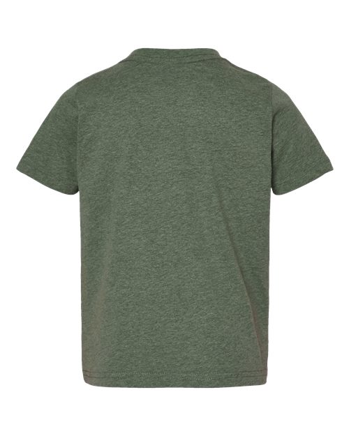 Rabbit Skins 3321 Toddler Fine Jersey Tee - Bamboo Blackout - back