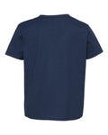 Rabbit Skins 3321 Toddler Fine Jersey Tee - Denim - back