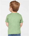 Rabbit Skins 3321 Toddler Fine Jersey Tee - Sage - model back