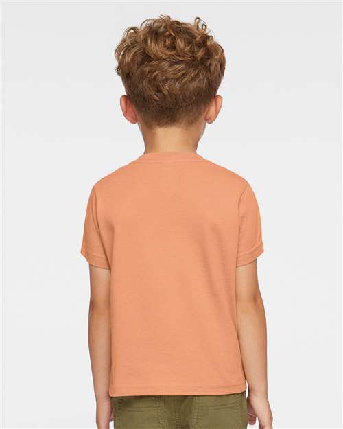 Rabbit Skins 3321 Toddler Fine Jersey Tee - Sunset - model back