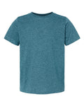 Rabbit Skins 3321 Toddler Fine Jersey Tee - Surf Blackout - front