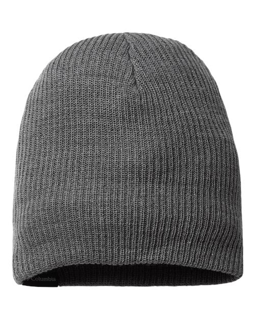 Columbia 168220 Ale Creek Beanie - Charcoal Heather - back
