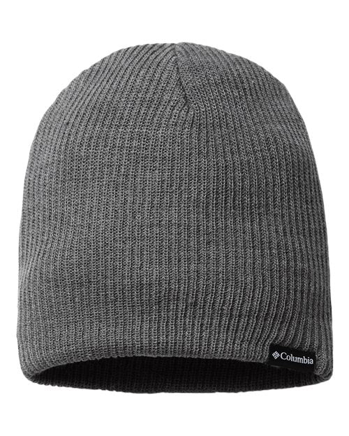 Columbia 168220 Ale Creek Beanie - Charcoal Heather - front