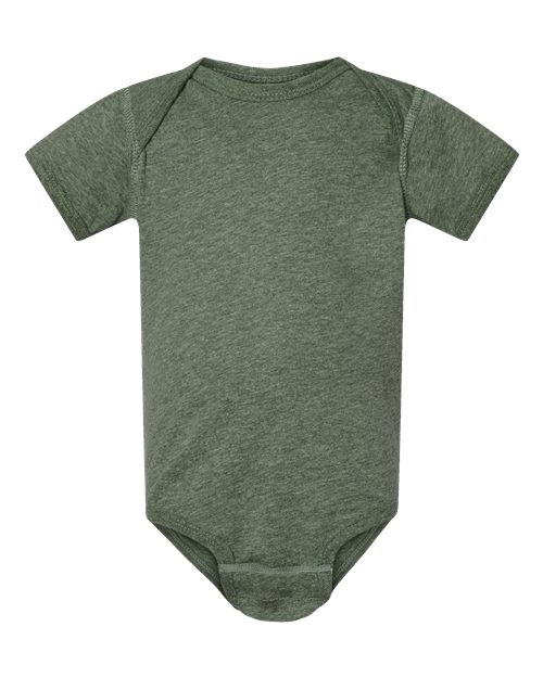 Rabbit Skins 4424 Infant Fine Jersey Bodysuit - Bamboo Blackout - front