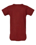 Rabbit Skins 4424 Infant Fine Jersey Bodysuit - Cardinal Blackout - back