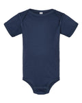 Rabbit Skins 4424 Infant Fine Jersey Bodysuit - Denim - front