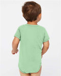 Rabbit Skins 4424 Infant Fine Jersey Bodysuit - Sage - model back