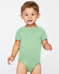Rabbit Skins 4424 Infant Fine Jersey Bodysuit - Sage - model front