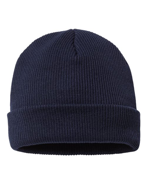 Columbia 191132 Whirlibird Cuffed Beanie - Dark Nocturnal - back
