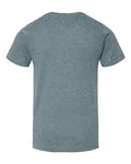 LAT 6101 Youth Fine Jersey Tee - Ice Blackout - back