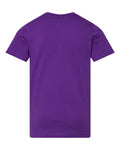 LAT 6101 Youth Fine Jersey Tee - Pro Purple - back
