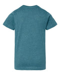 LAT 6101 Youth Fine Jersey Tee - Surf Blackout - back