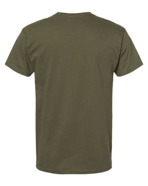 Hanes 5280 Essential-T T-Shirt - Fatigue Green - back