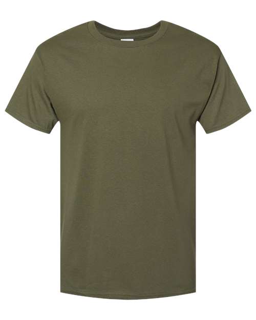 Hanes 5280 Essential-T T-Shirt - Fatigue Green - flat front