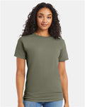 Hanes 5280 Essential-T T-Shirt - Fatigue Green - model front