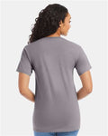 Hanes 5280 Essential-T T-Shirt - Graphite - model back