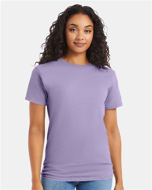 Hanes 5280 Essential-T T-Shirt - Lavender - model front