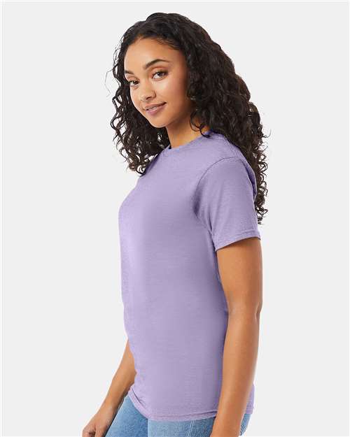 Hanes 5280 Essential-T T-Shirt - Lavender - model side