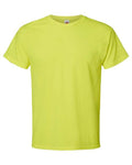 Hanes 5280 Essential-T T-Shirt - Safety Green - flat front