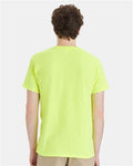 Hanes 5280 Essential-T T-Shirt - Safety Green - model back
