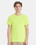 Hanes 5280 Essential-T T-Shirt - Safety Green - model front