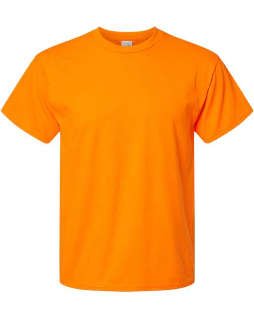 Hanes 5280 Essential-T T-Shirt - Safety Orange - flat front