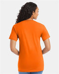 Hanes 5280 Essential-T T-Shirt - Safety Orange - model back