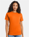 Hanes 5280 Essential-T T-Shirt - Safety Orange - model front