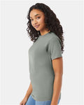 Hanes 5280 Essential-T T-Shirt - Stonewashed Green - model side