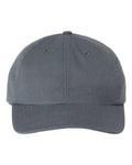 Classic Caps USA200 USA-Made Dad Hat - Charcoal - front