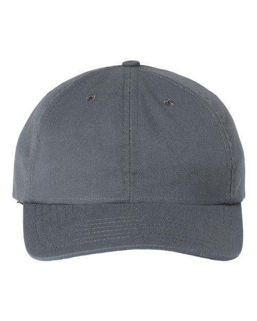 Classic Caps USA200 USA-Made Dad Hat - Charcoal - front