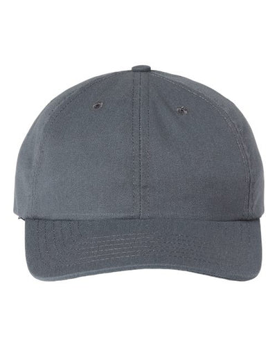 Classic Caps USA200 USA-Made Dad Hat - Charcoal - front