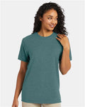 Hanes 4980 Perfect-T T-Shirt - Cactus Heather - model front