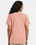 Hanes 4980 Perfect-T T-Shirt - Marbled Cantaloupe - model back