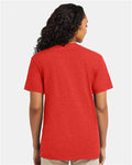 Hanes 4980 Perfect-T T-Shirt - Poppy Red Heather - model back