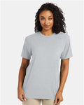 Hanes 4980 Perfect-T T-Shirt - Silverstone Heather - model front
