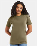 Hanes 5180 Unisex Beefy-T T-Shirt - Oregano - model front