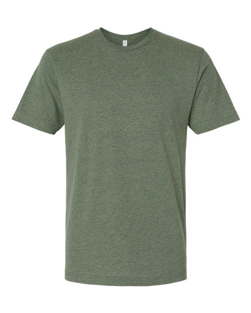 LAT 6901 Unisex Fine Jersey Tee - Bamboo Blackout - front
