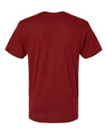 LAT 6901 Unisex Fine Jersey Tee - Cardinal Blackout - back