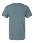 LAT 6901 Unisex Fine Jersey Tee - Ice Blackout - back