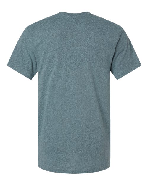 LAT 6901 Unisex Fine Jersey Tee - Ice Blackout - back